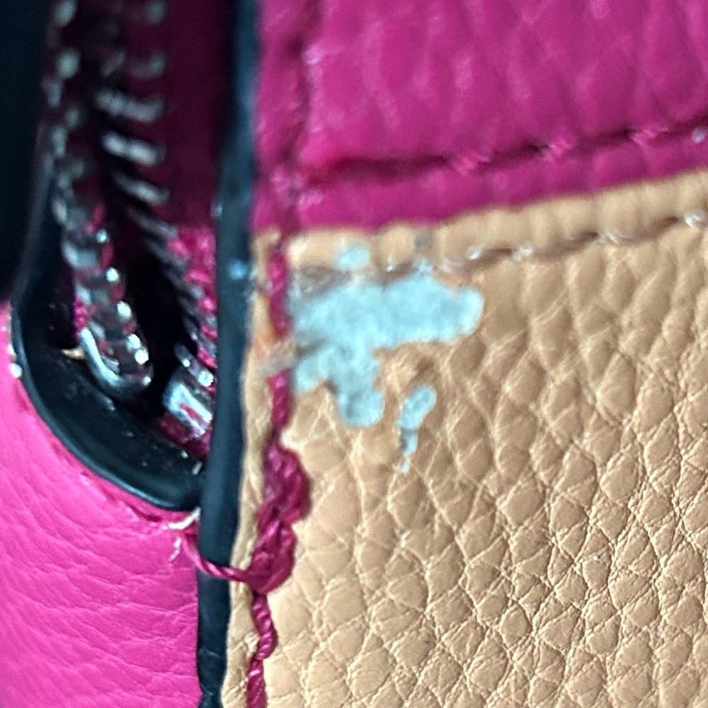 Guess Pink and Tan Satchel - Picture 4 of 16